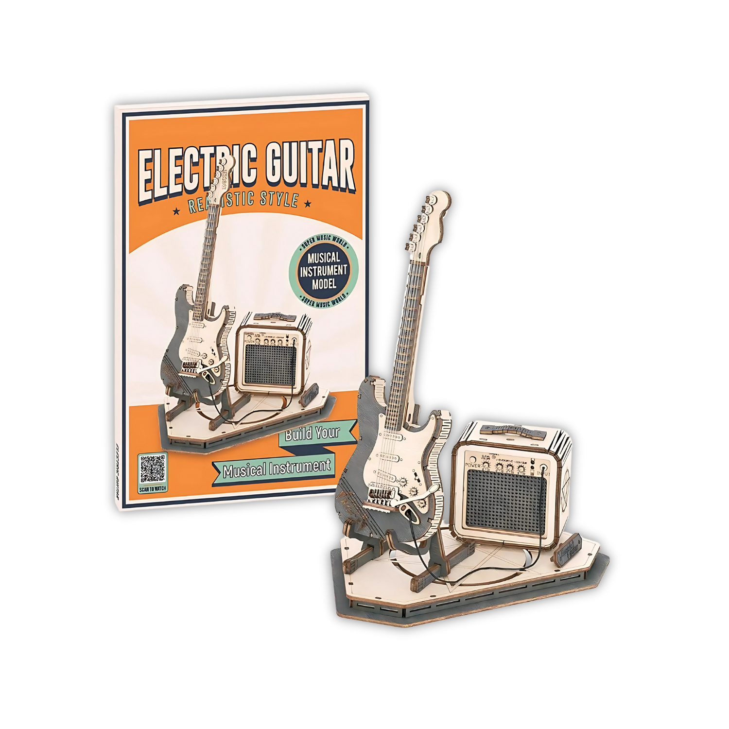 Puzzle 3D Guitare Electrique