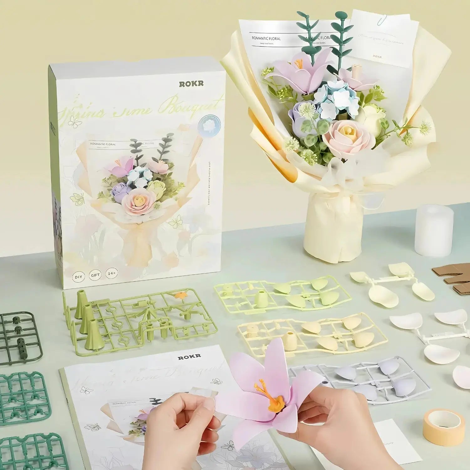 Puzzle 3D Bouquet de Printemps - Crafterra