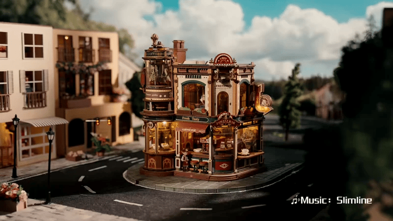 Puzzle 3D Dream Coffee Factory Puzzle 3D France