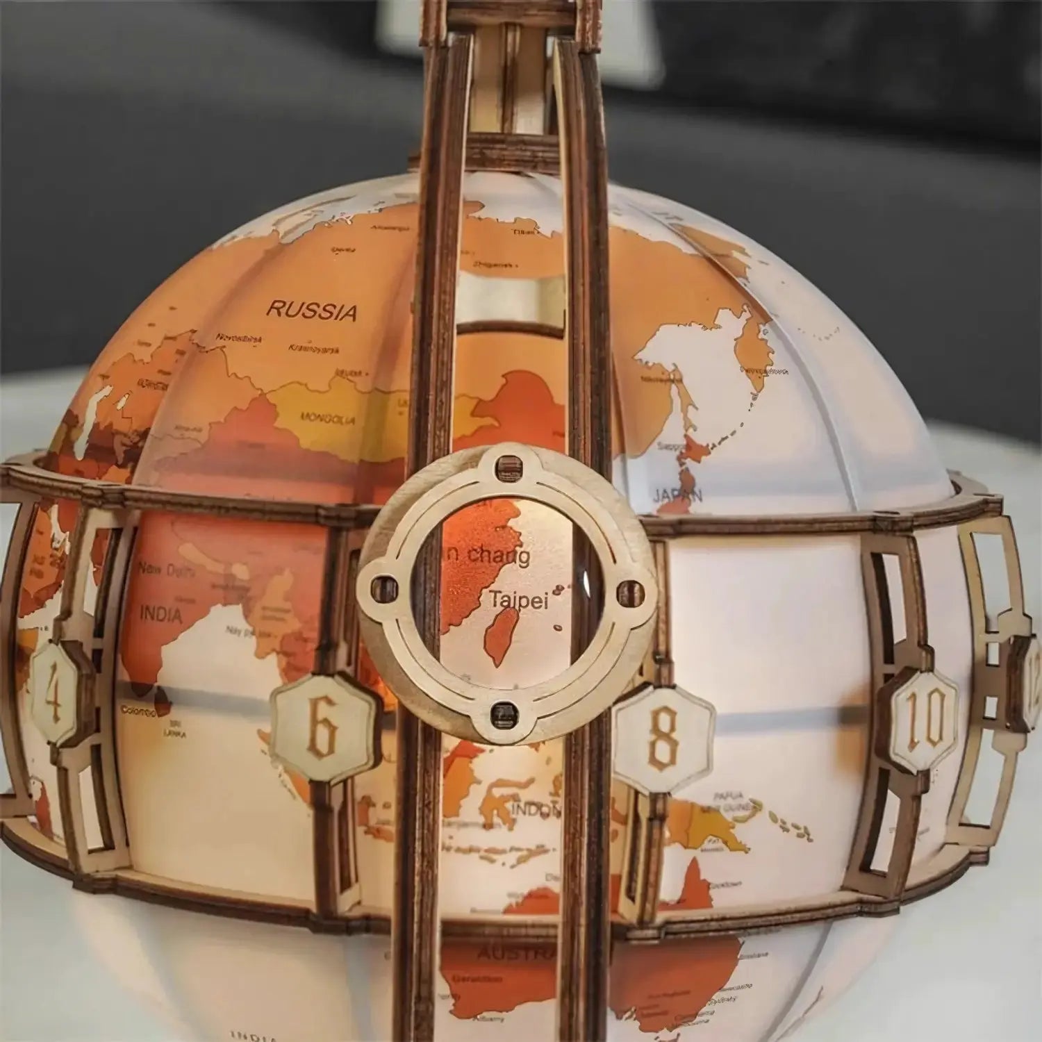 Puzzle 3D Globe Lumineux - Crafterra