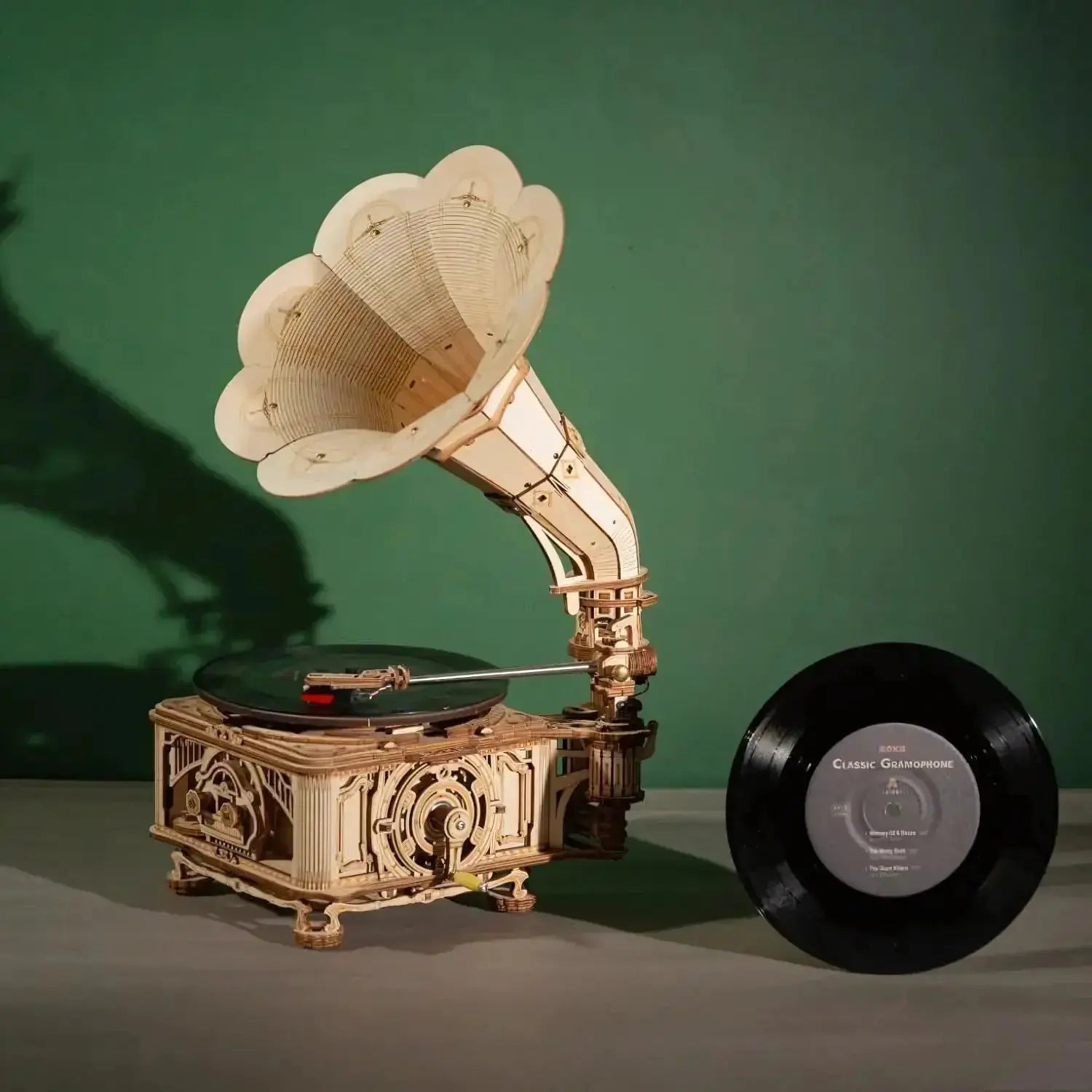 Puzzle 3D Gramophone classique - Crafterra