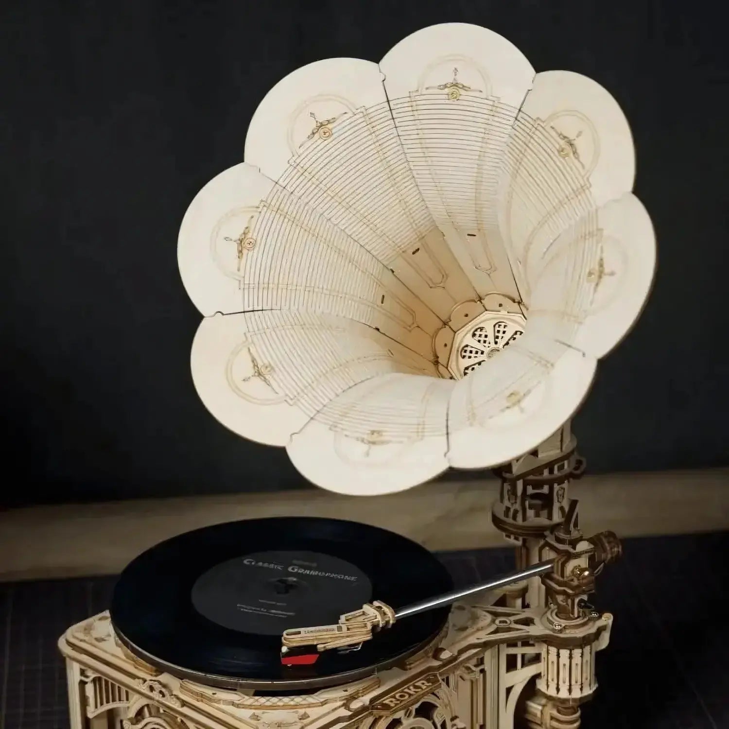 Puzzle 3D Gramophone classique - Crafterra