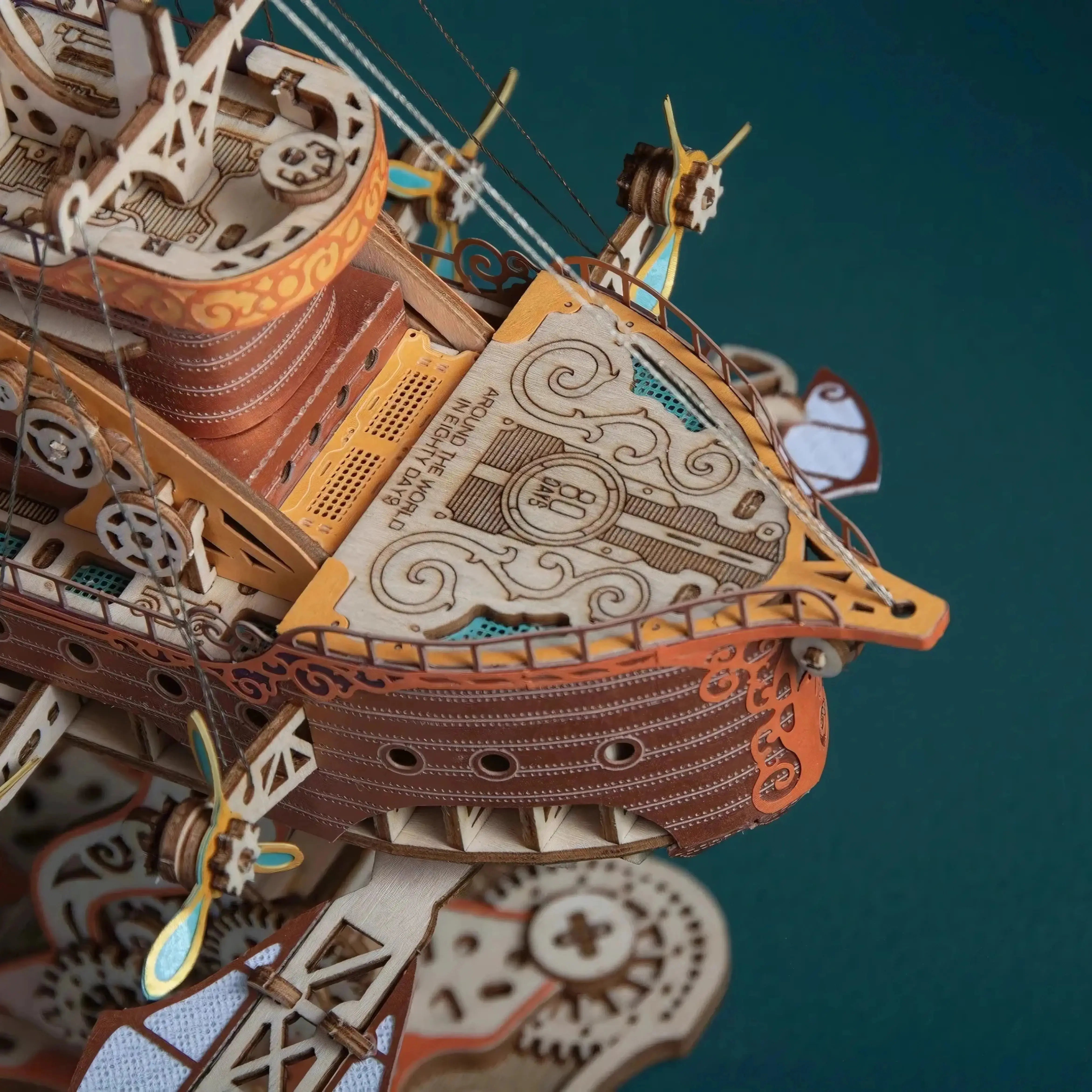 Puzzle 3D Le Tour du Monde en 80 Jours - Crafterra