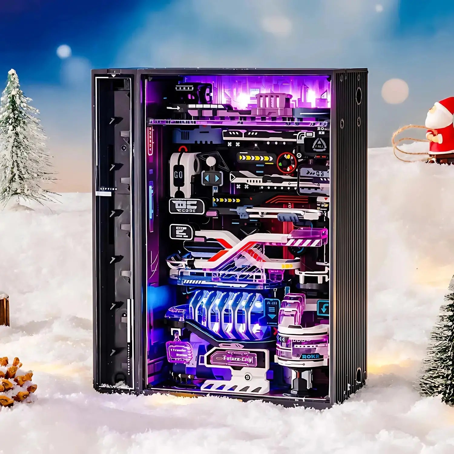 Puzzle 3D Marble Run - The Future City - Crafterra