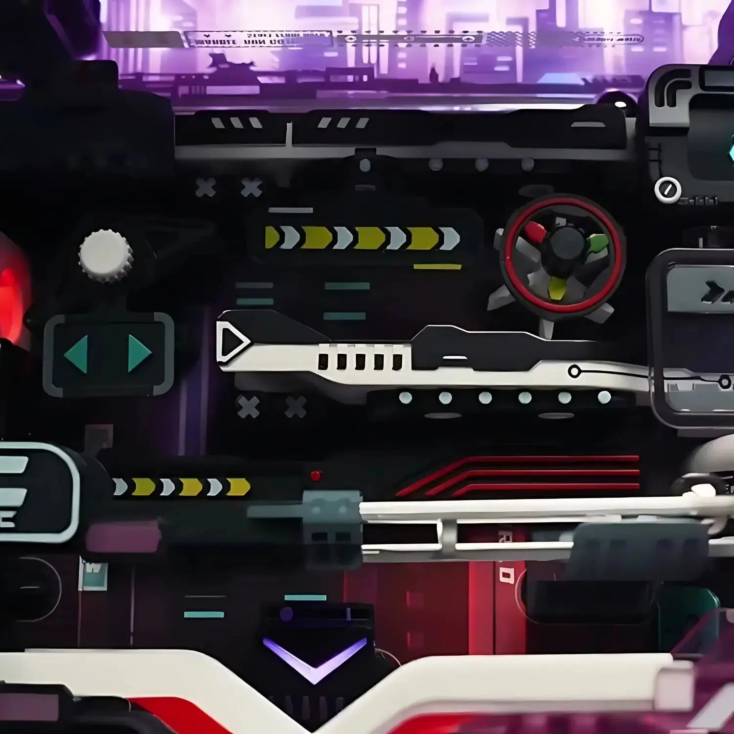 Puzzle 3D Marble Run - The Future City - Crafterra