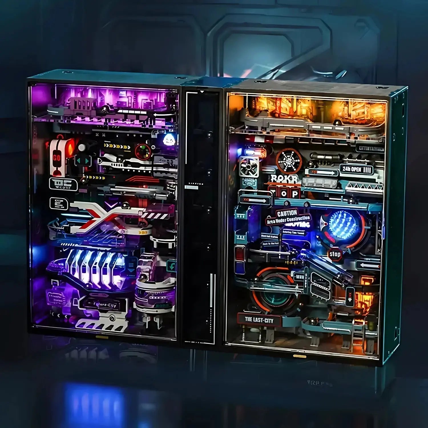 Puzzle 3D Marble Run - The Future City - Crafterra