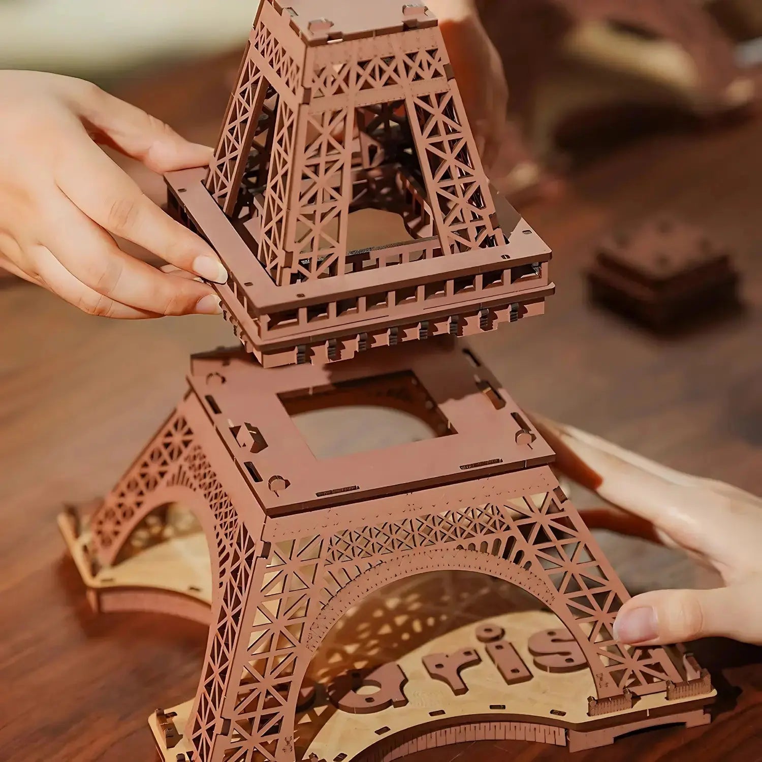 Puzzle 3D Nuit de la Tour Eiffel - Crafterra