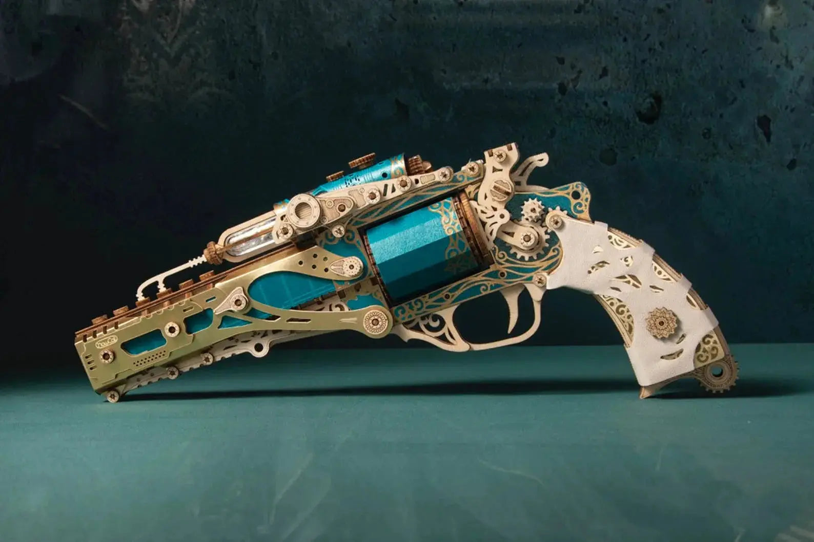 Puzzle 3D Steam Revolver - Crafterra