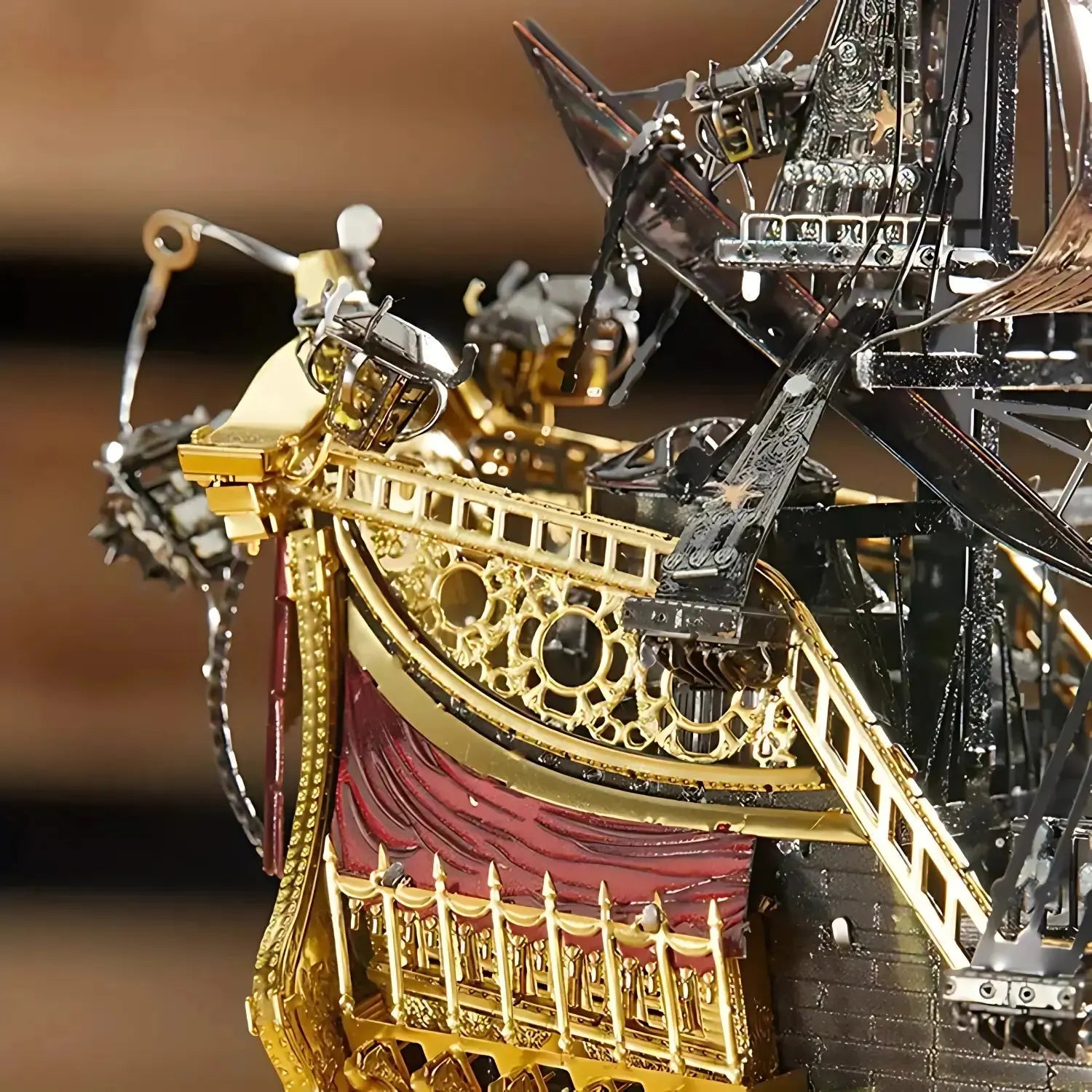 Puzzle 3D The Queen Anne's Revenge Crafterra