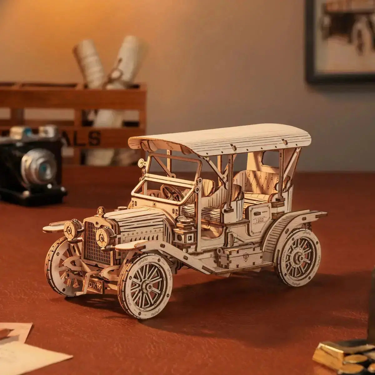 Puzzle 3D Voiture Vintage Crafterra