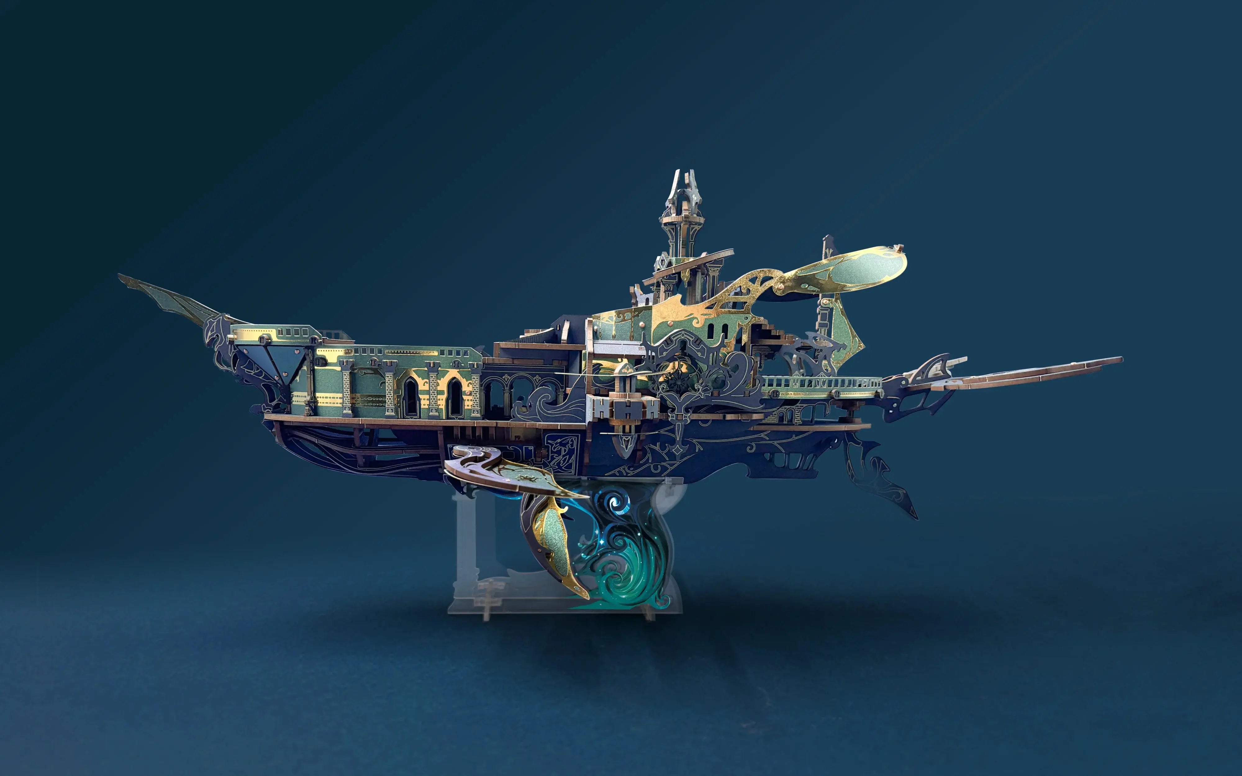 Puzzle 3D Whale Ark of the Universe Puzzle 3D France