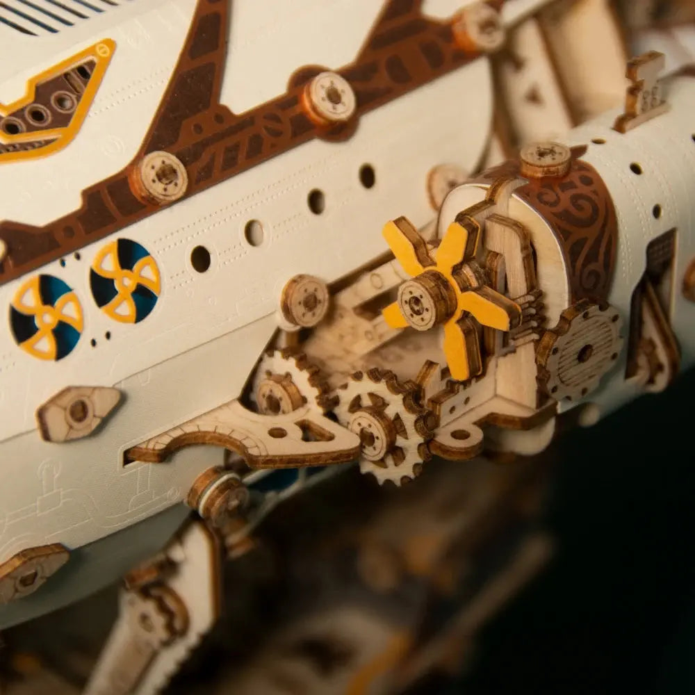 Puzzle de dirigeable en bois comment chat, ornements, accessoires de décoration pour la maison, modèle Miniature, jouets à assembler, cadeaux originaux et amusants Puzzle 3D France