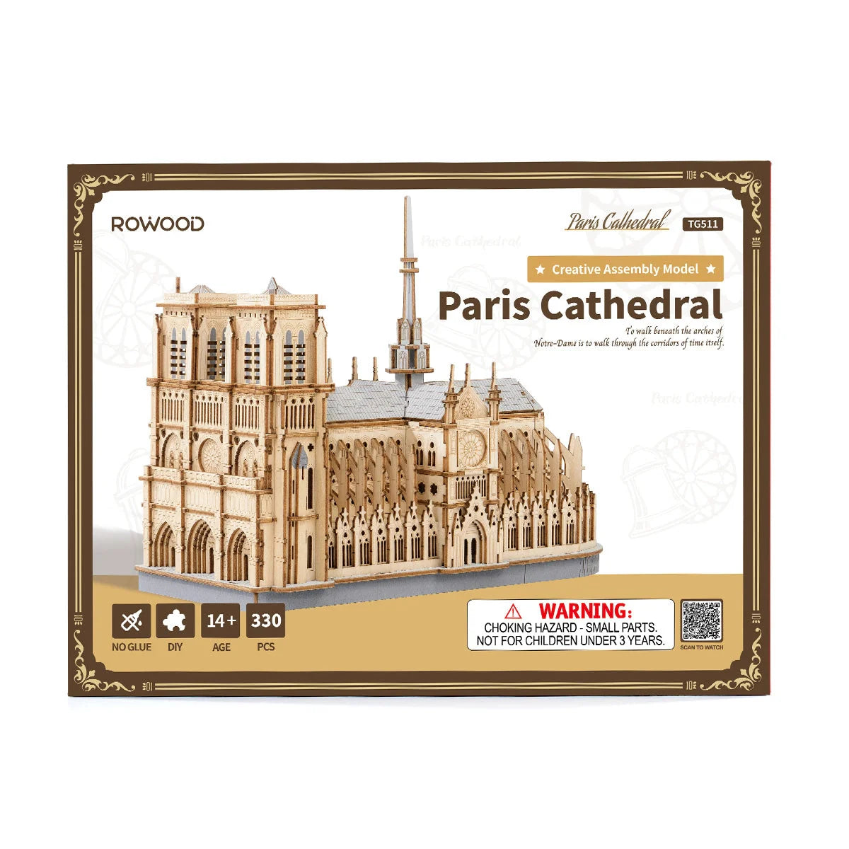 Puzzle 3D Cathédrale Notre Dame de Paris - Puzzle 3D France