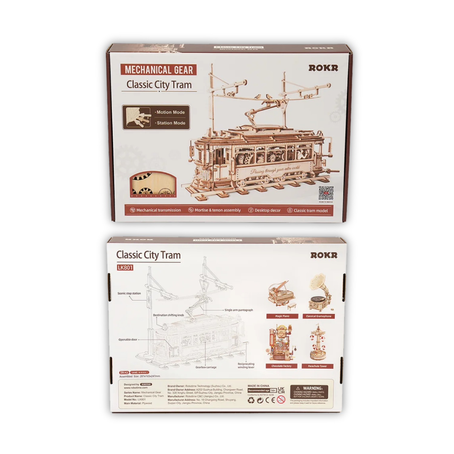 Puzzle 3D Classic City Tram - Puzzle 3D France