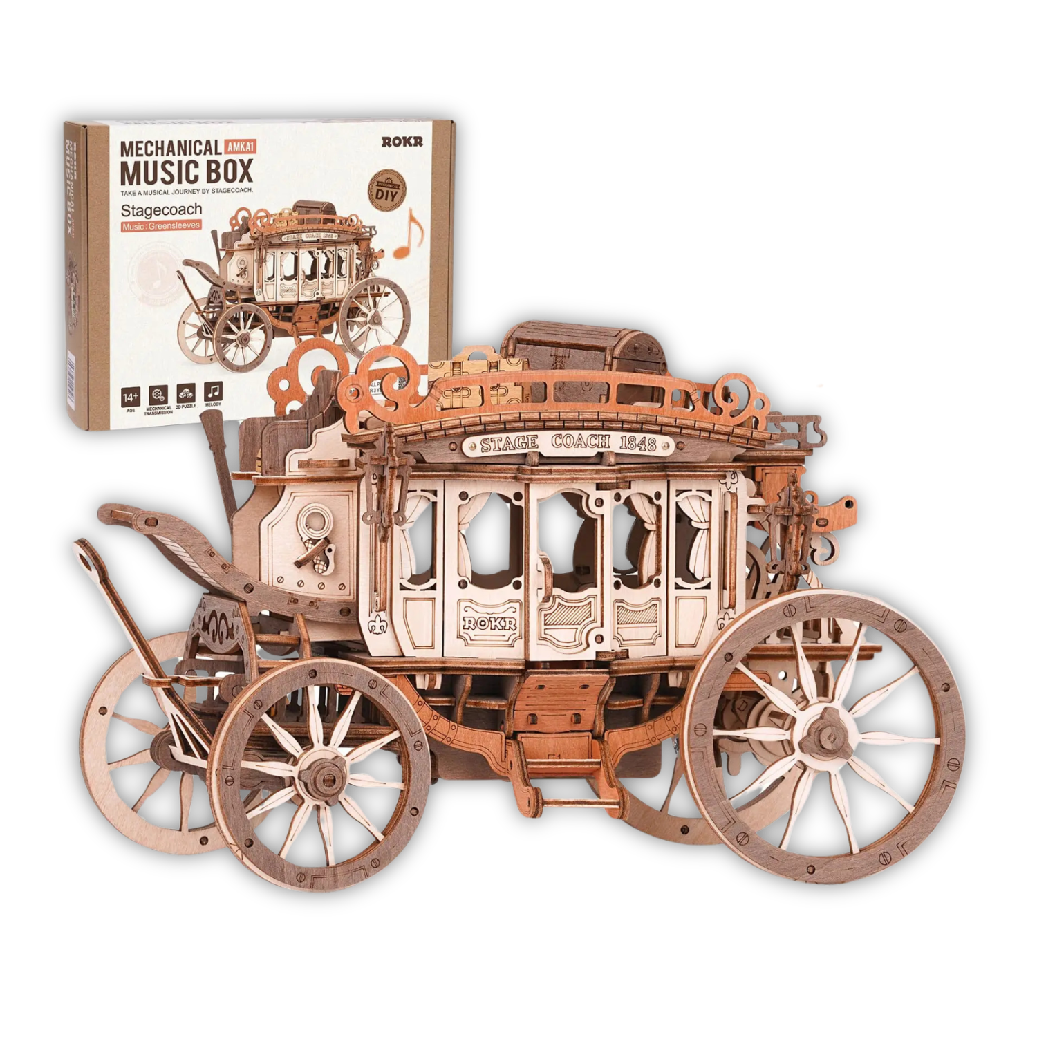 Puzzle 3D Diligence Musicale - Puzzle 3D France