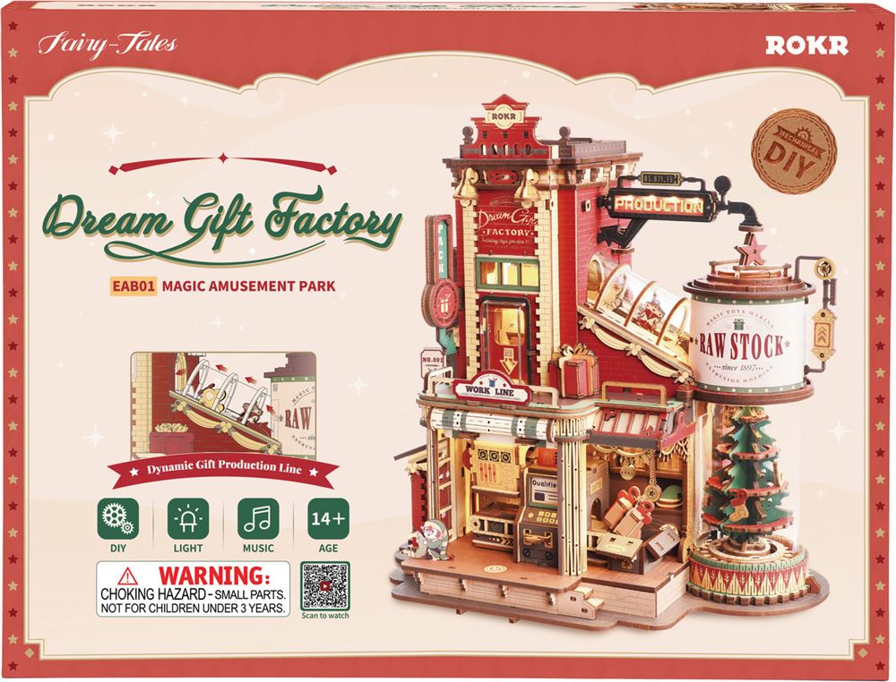 Puzzle 3D Dream Gift Factory - Puzzle 3D France