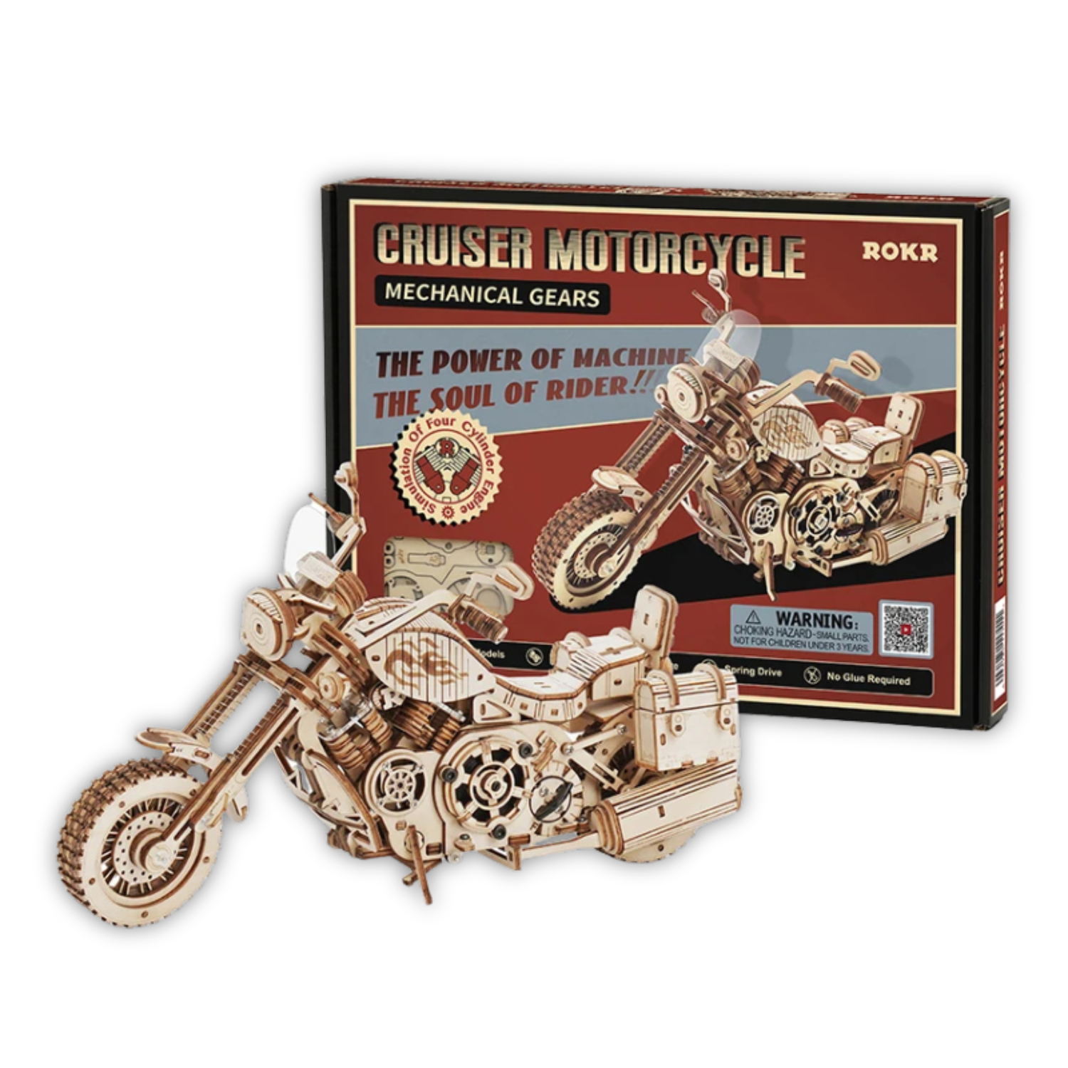 Puzzle 3D Moto Cruiser - Puzzle 3D France