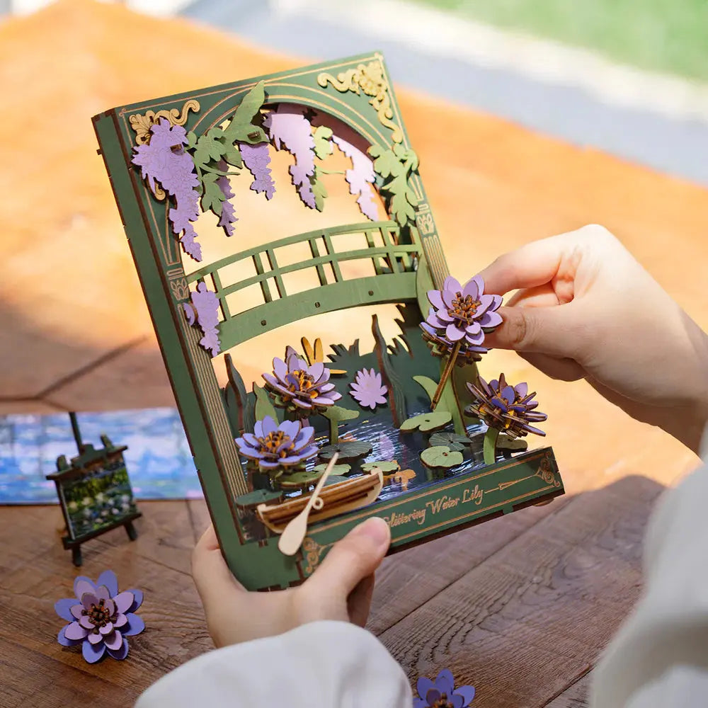Puzzle 3D Nénuphar Scintillant - Puzzle 3D France