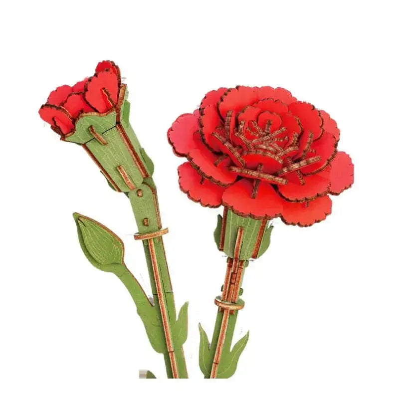 Puzzle 3D Œillet Rouge - Puzzle 3D France