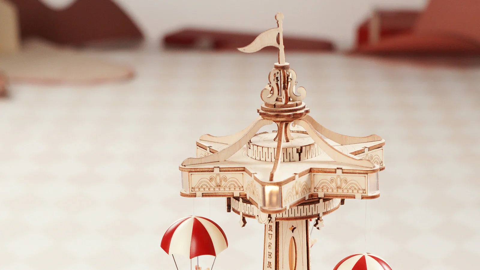 Puzzle 3D Parachute Tower - Puzzle 3D France