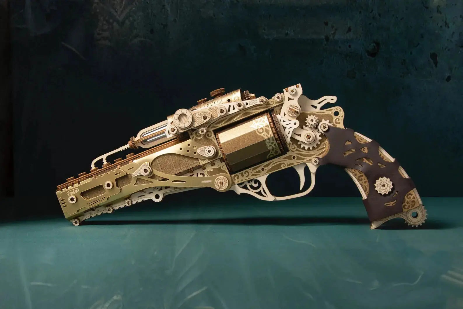 Puzzle 3D Steam Revolver - Or - Puzzle 3D France