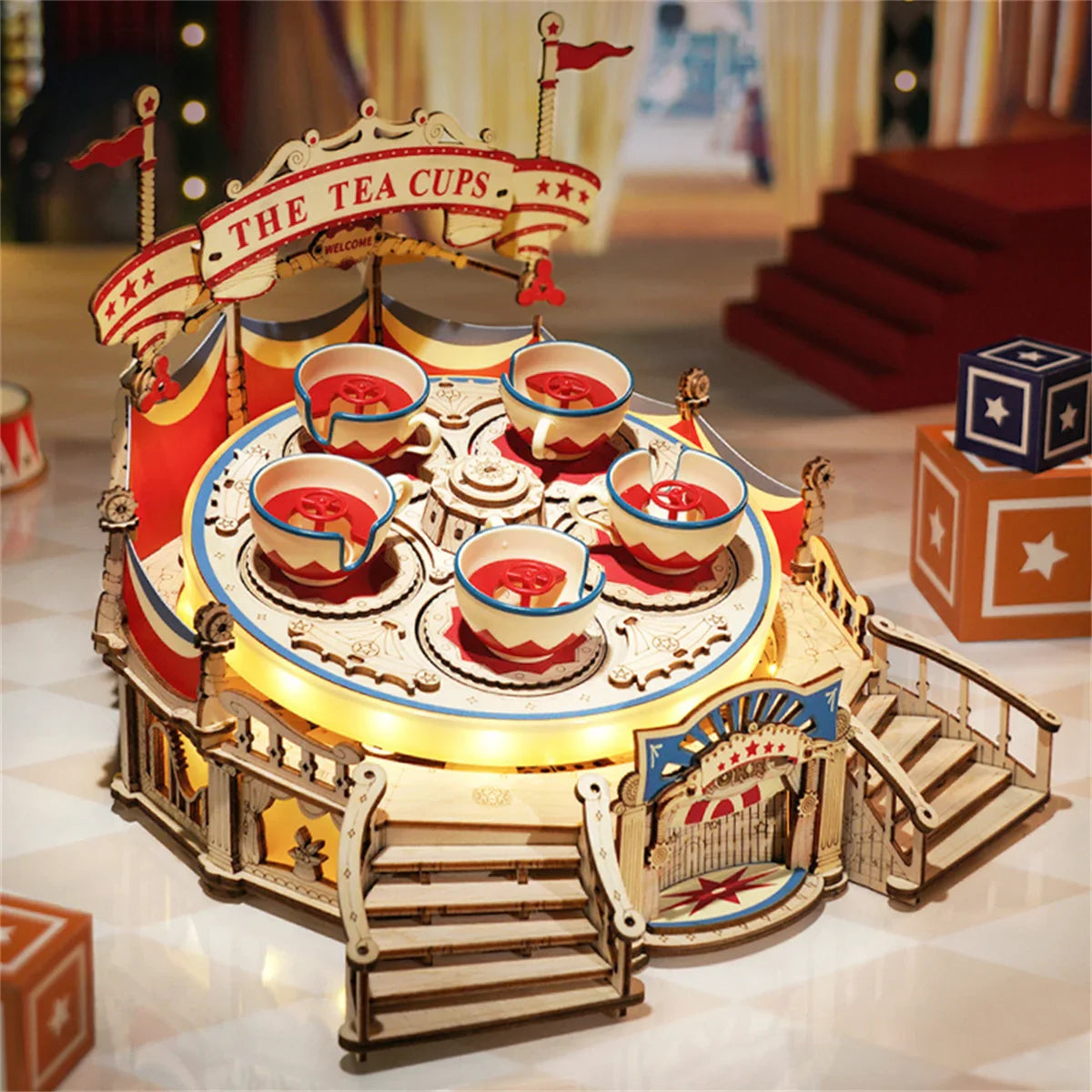 Puzzle 3D Tilt-A-Whirl - Puzzle 3D France