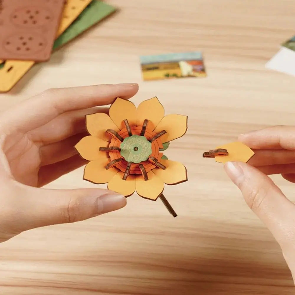 Puzzle 3D Tournesol Doré - Puzzle 3D France