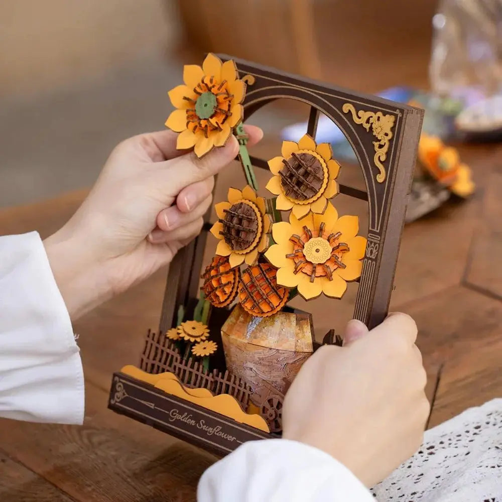 Puzzle 3D Tournesol Doré - Puzzle 3D France