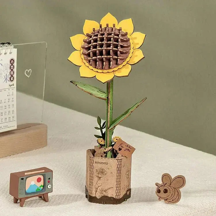 Puzzle 3D Tournesol - Puzzle 3D France