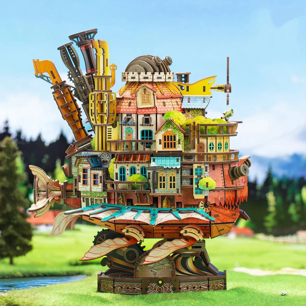 Puzzle 3D Traveling Castle