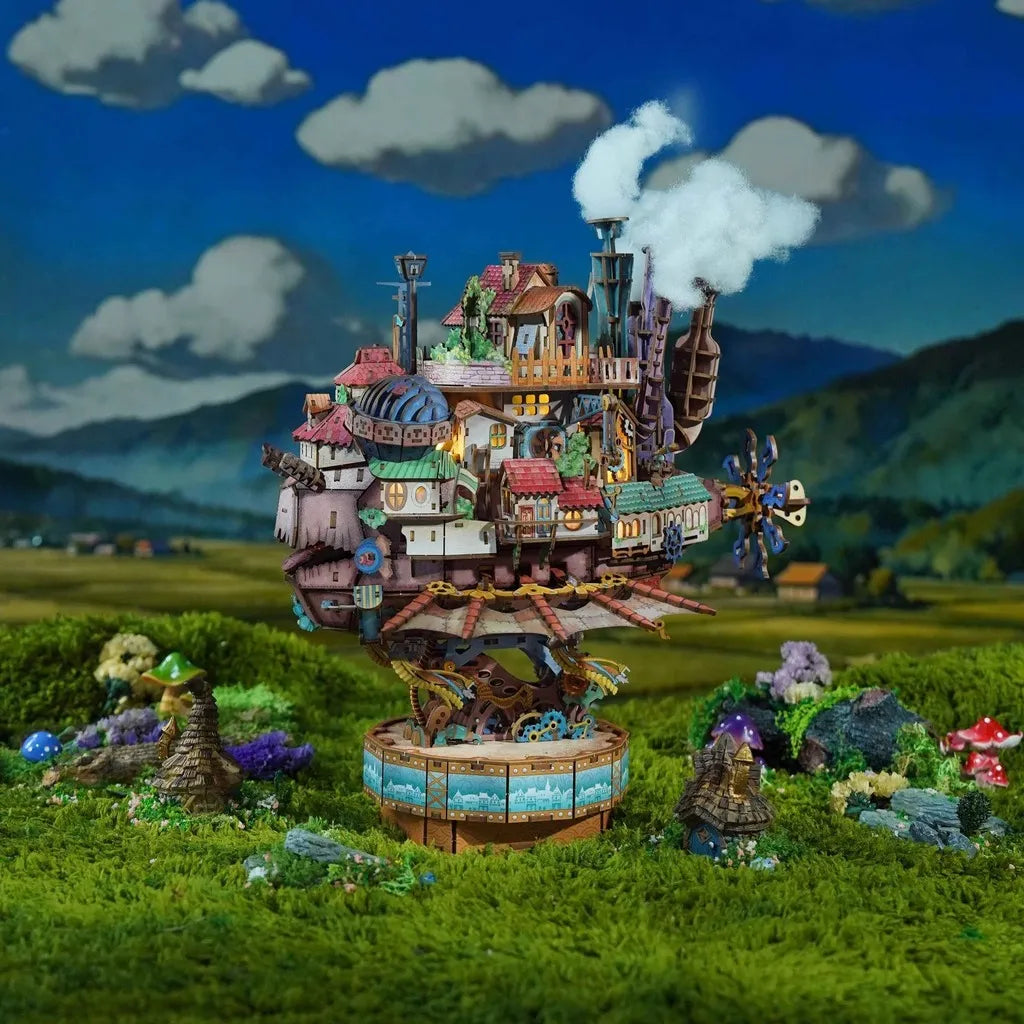 Puzzle 3D Traveling Castle