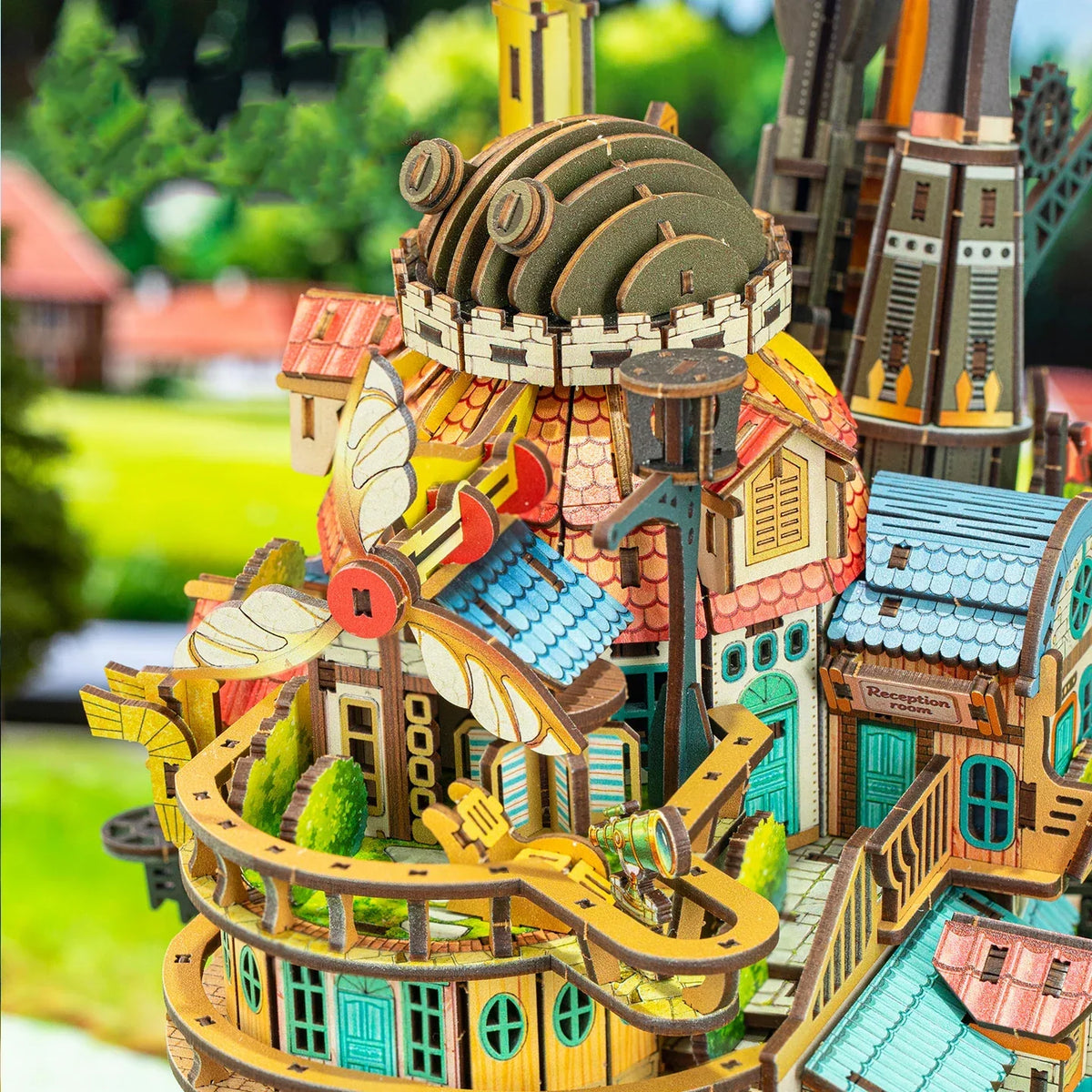 Puzzle 3D Traveling Castle