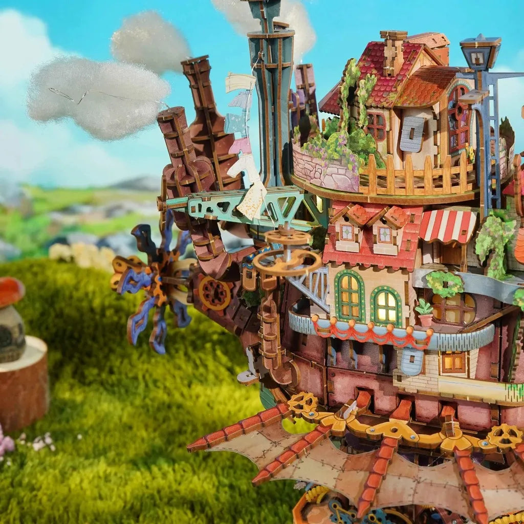 Puzzle 3D Traveling Castle