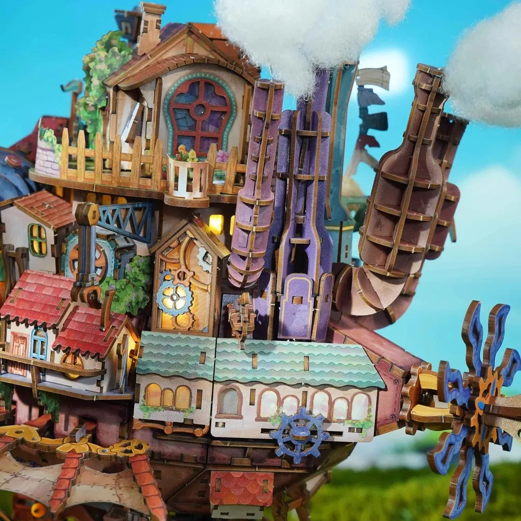 Puzzle 3D Traveling Castle