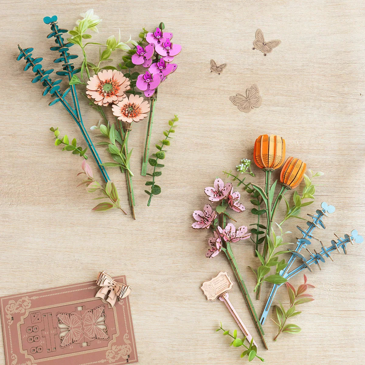 Puzzle 3D à offrir esprit nature : animaux, insectes, fleurs (et conseils d’exposition) 🐾