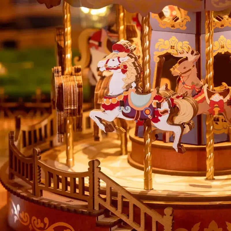 Puzzle 3D Carrousel Classique - Crafterra