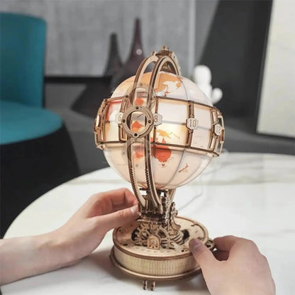 Puzzle 3D Globe Lumineux - Crafterra