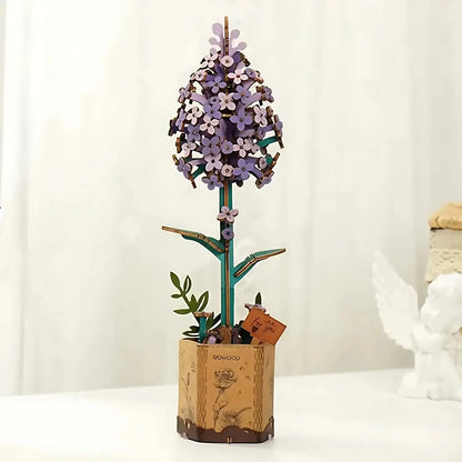 Puzzle 3D Lilas Crafterra