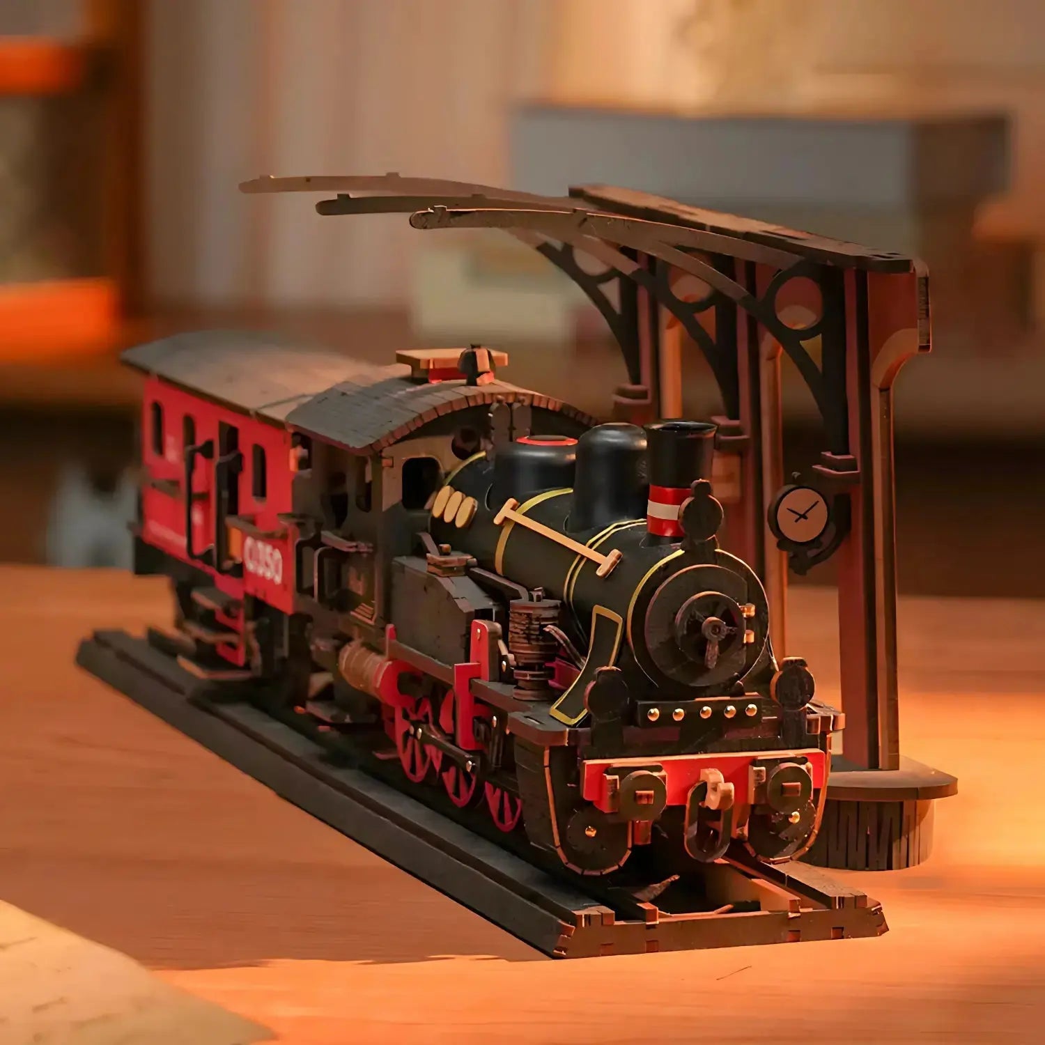 Puzzle 3D Locomotive Steam Journey - Crafterra