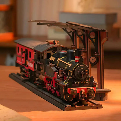 Puzzle 3D Locomotive Steam Journey - Crafterra
