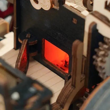 Puzzle 3D Locomotive à Vapeur - Crafterra