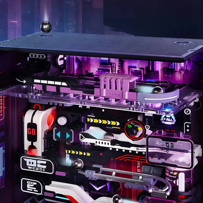 Puzzle 3D Marble Run - The Future City - Crafterra