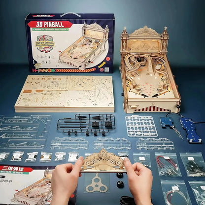 Puzzle 3D Pinball Machine - Crafterra