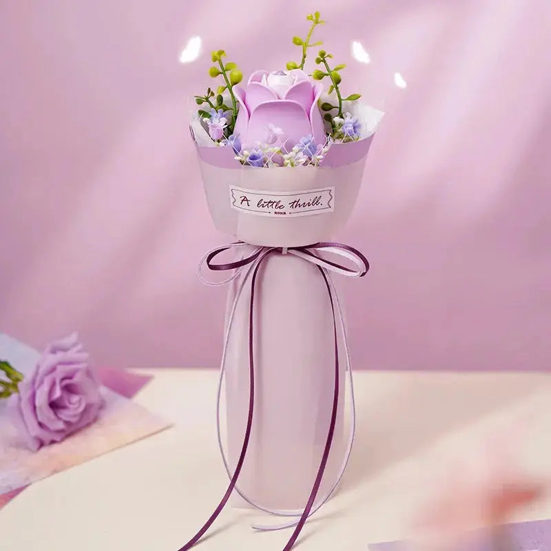 Puzzle 3D Rose Violette Crafterra