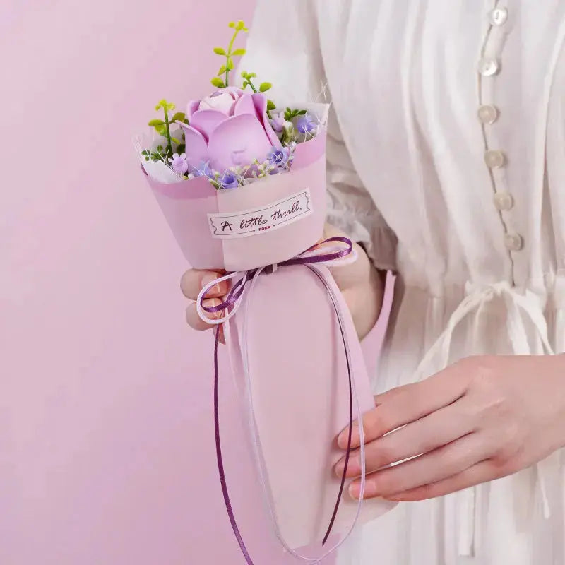 Puzzle 3D Rose Violette Crafterra