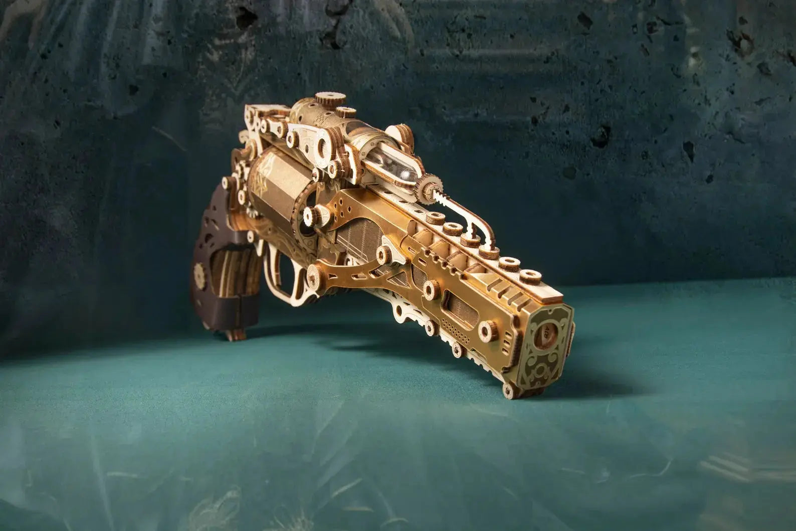 Puzzle 3D Steam Revolver - Crafterra