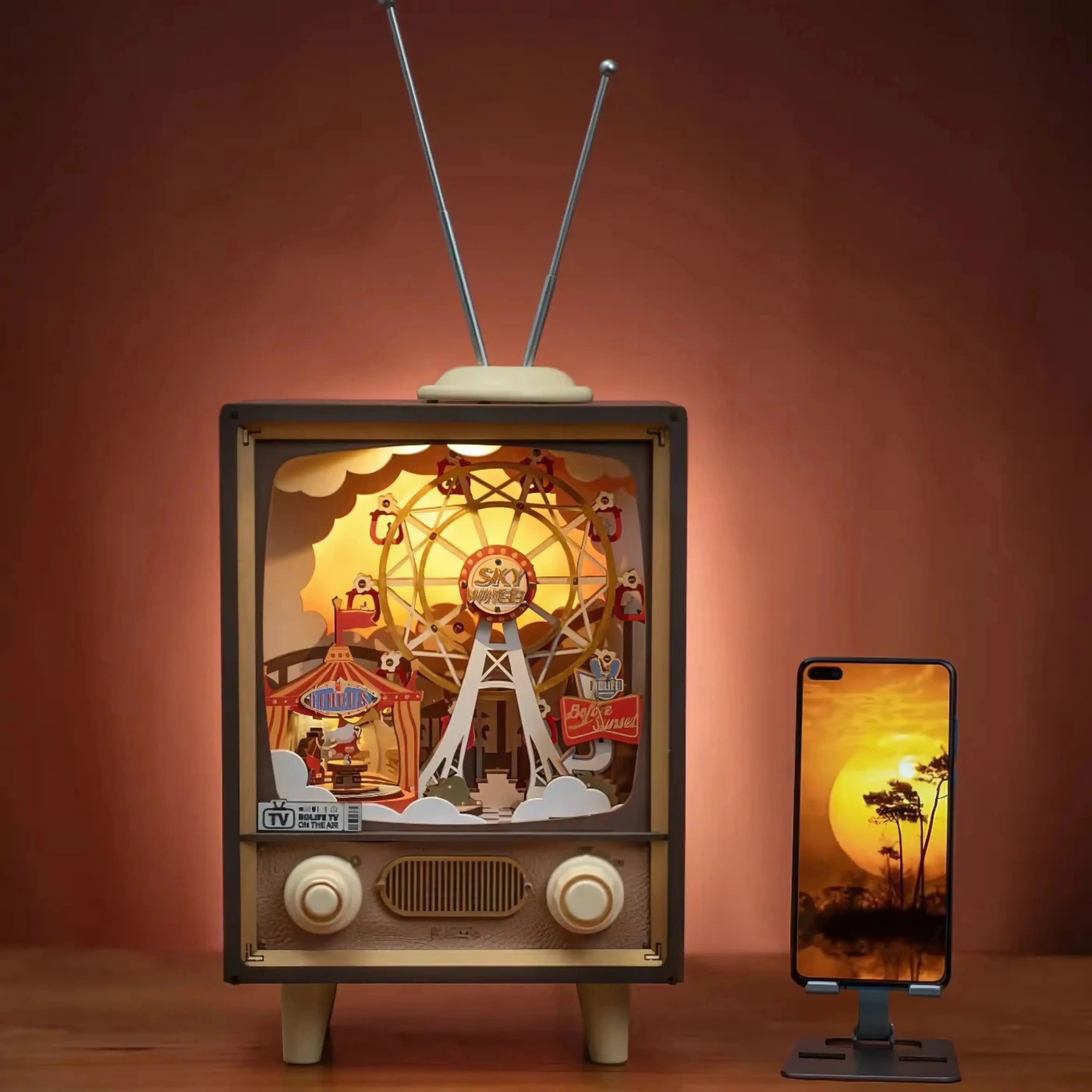 Puzzle 3D Sunset Carnival - Crafterra