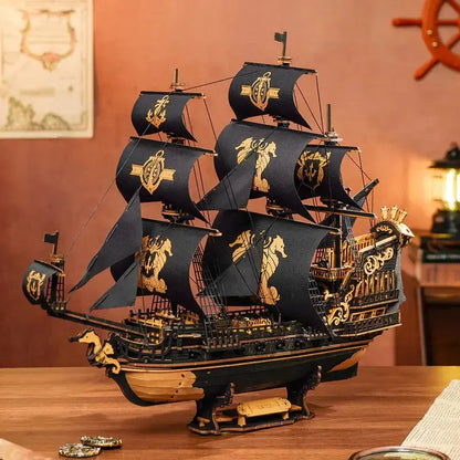 Puzzle 3D The Seahorse Barque - Crafterra