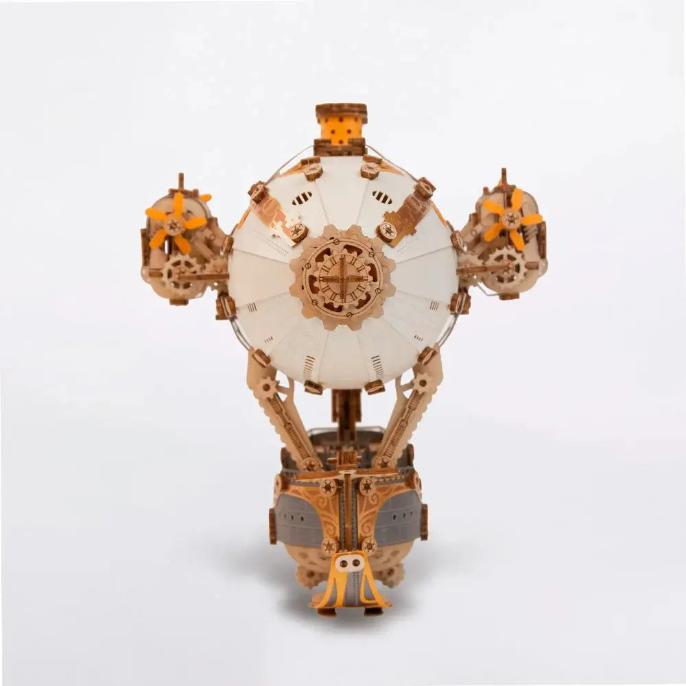 Puzzle de dirigeable en bois comment chat, ornements, accessoires de décoration pour la maison, modèle Miniature, jouets à assembler, cadeaux originaux et amusants Puzzle 3D France