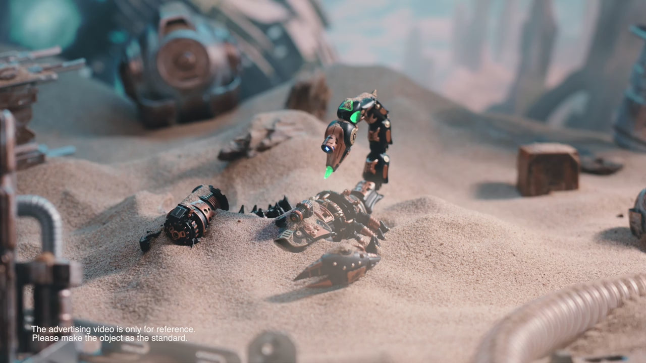 Charger la vidéo: Puzzle 3D Empereur Scorpion